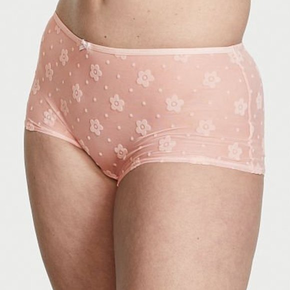 VS Shortie Panty Pink with Daisies NWT - Picture 6 of 13